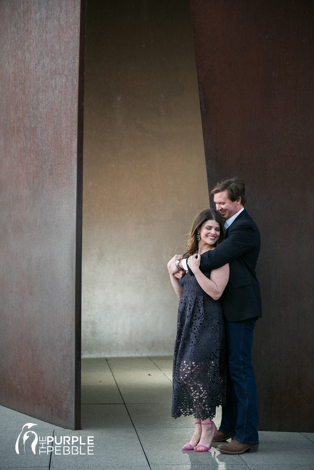 Modern Art Museum Engagement Session