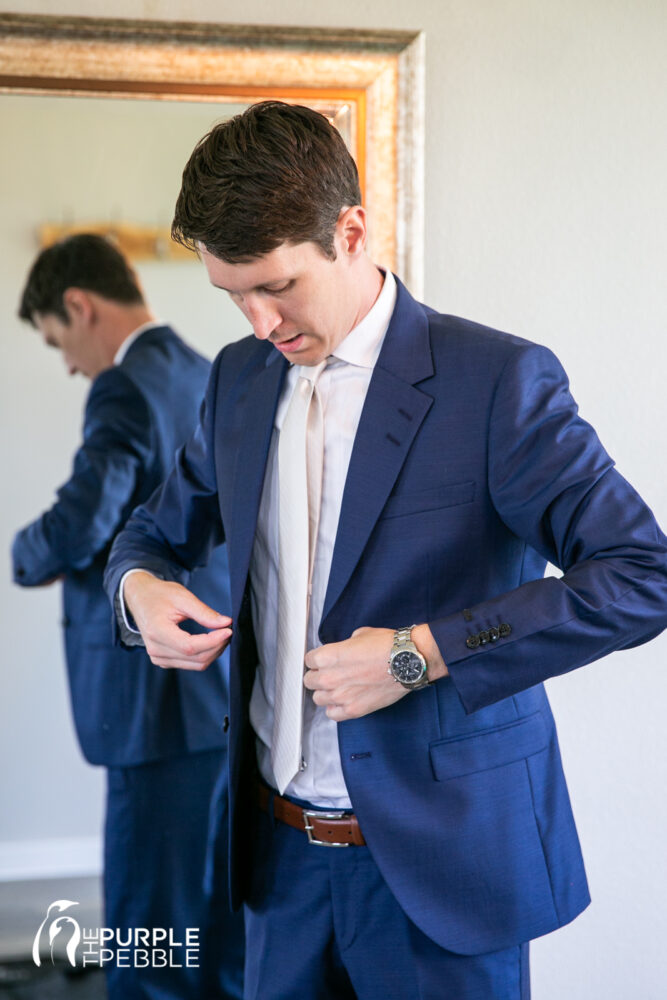 Groom Navy Suit