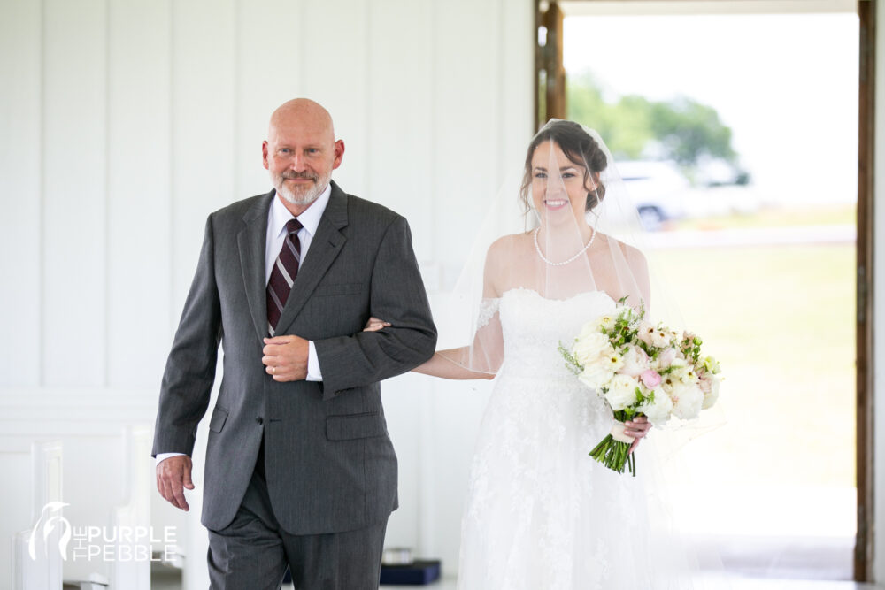 Bride Coming Down Aisle