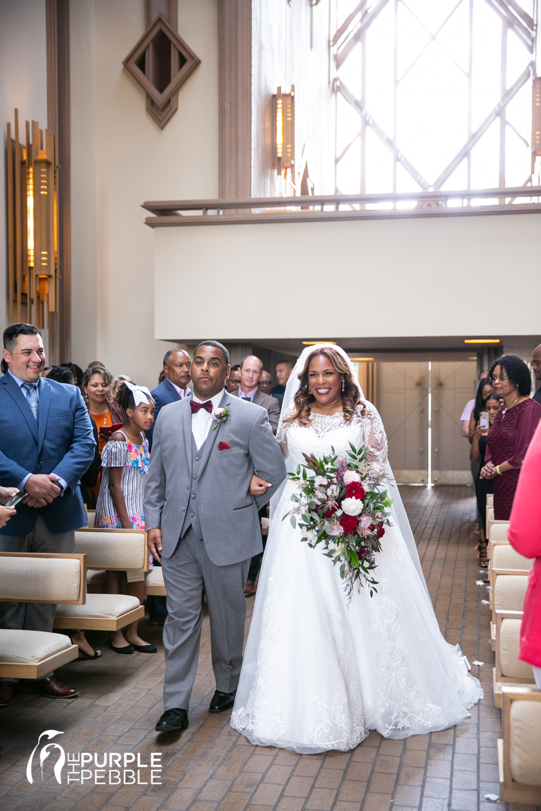 Bride Walking Down Aisle