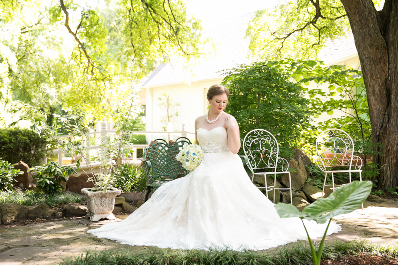 chandor gardens bridal session