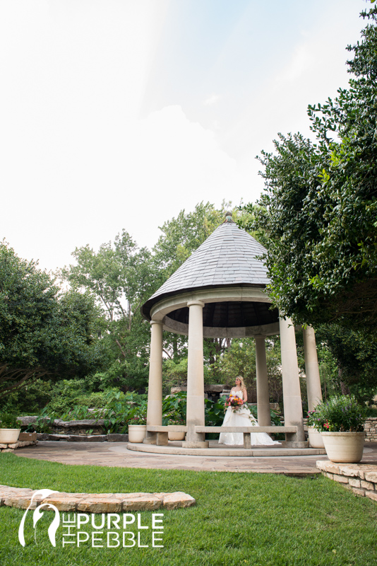 elegant bridal session botanic gardens