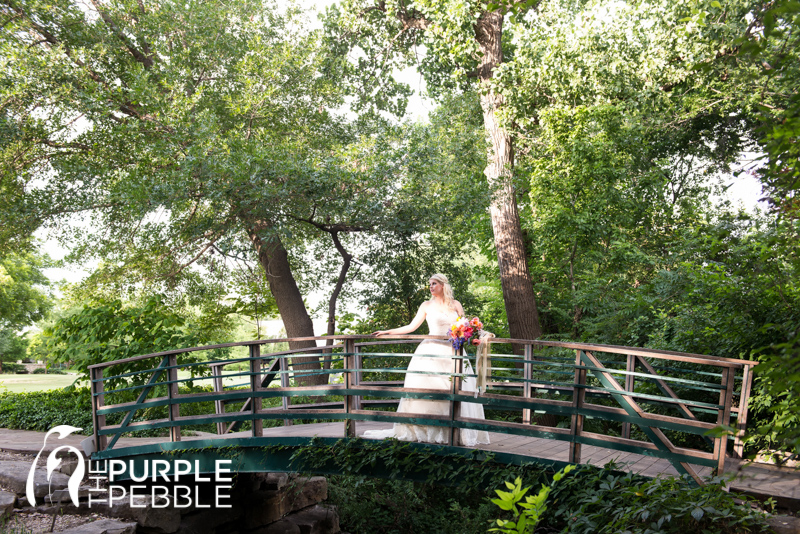 elegant bridal session botanic gardens