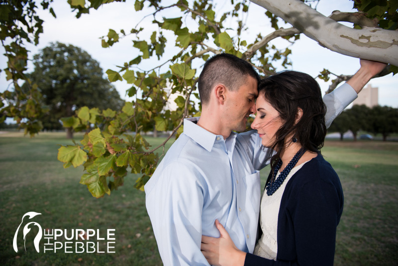 trinity park engagements fort worth skyline