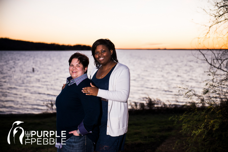 dramatic sunset lgbtq lesbian photography