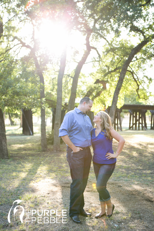 park engagement session fort worth