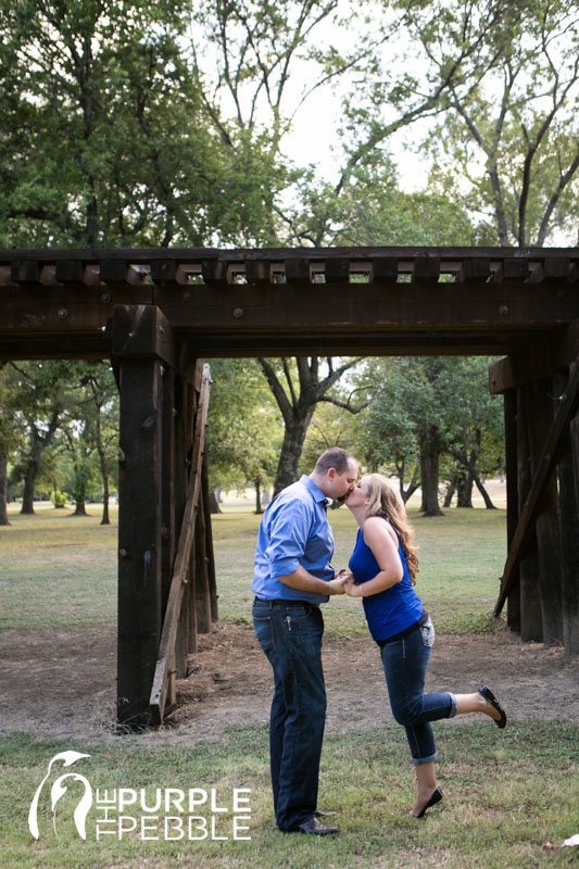 park engagement session fort worth