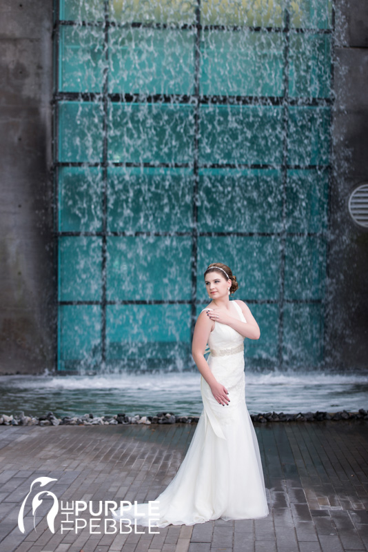 elegant bridals blue waterfall