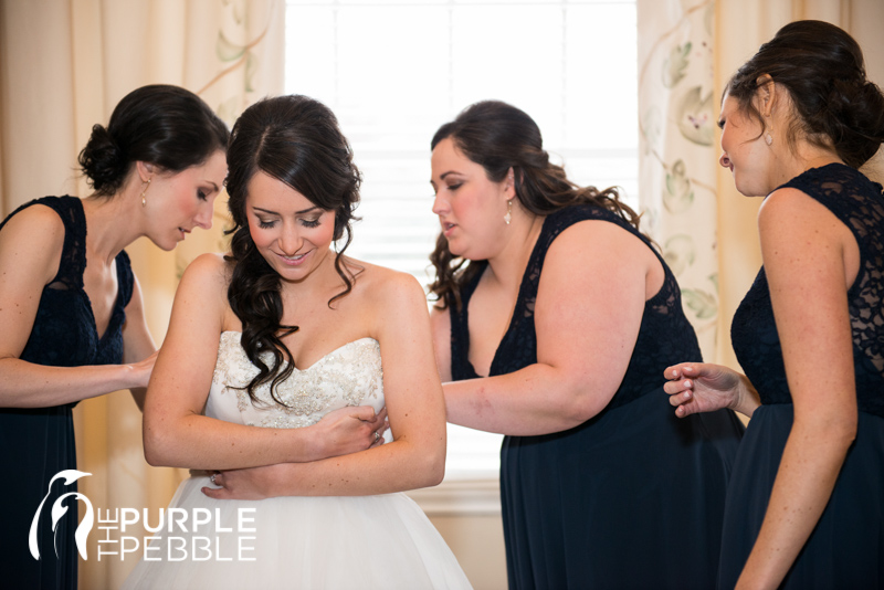 bride getting ready ywca