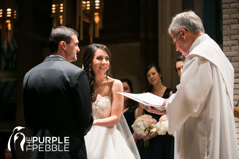 bride groom marty leonard chapel new years eve winter ceremony