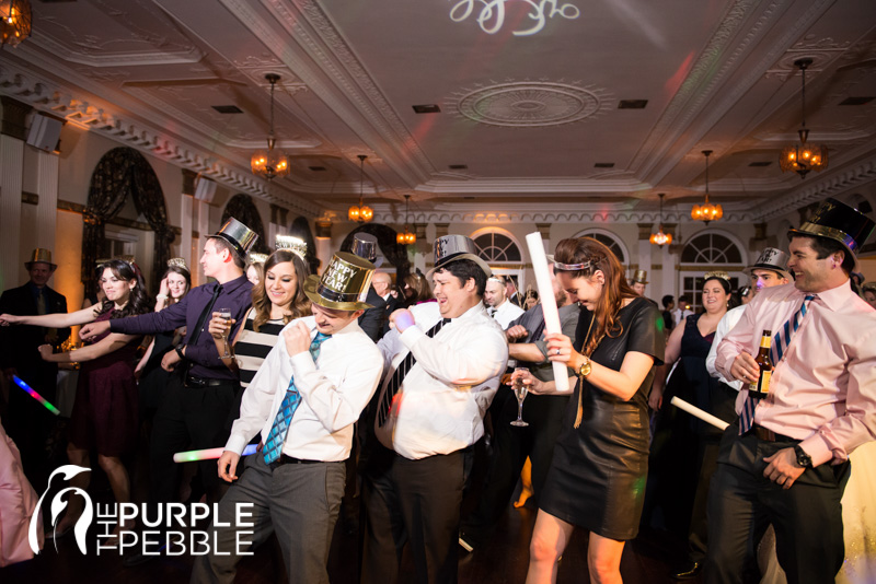 new years eve wedding reception fun photography