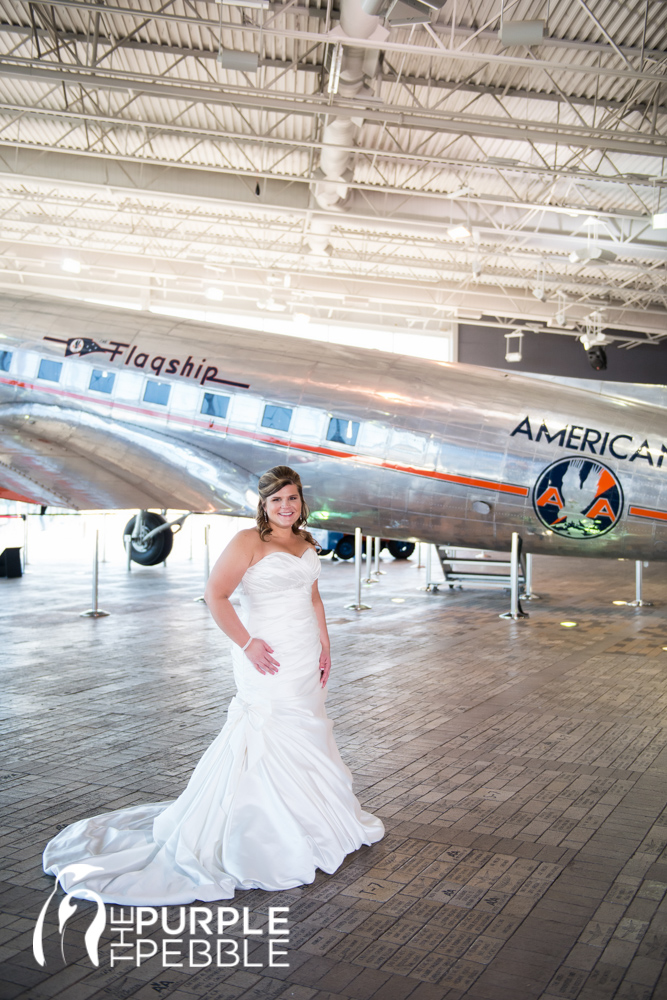 bridal photograph american airlines airplane