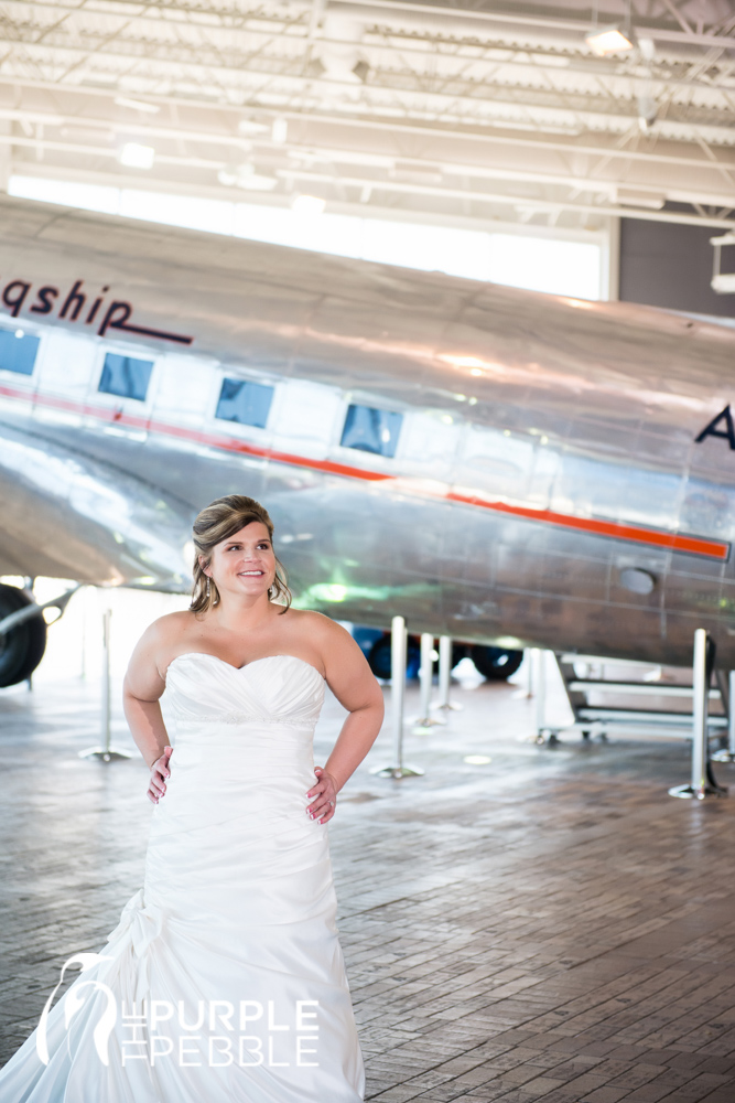 bridal photograph american airlines airplane