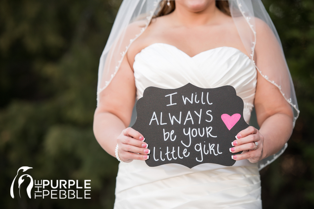 sweet sign for dad bridals