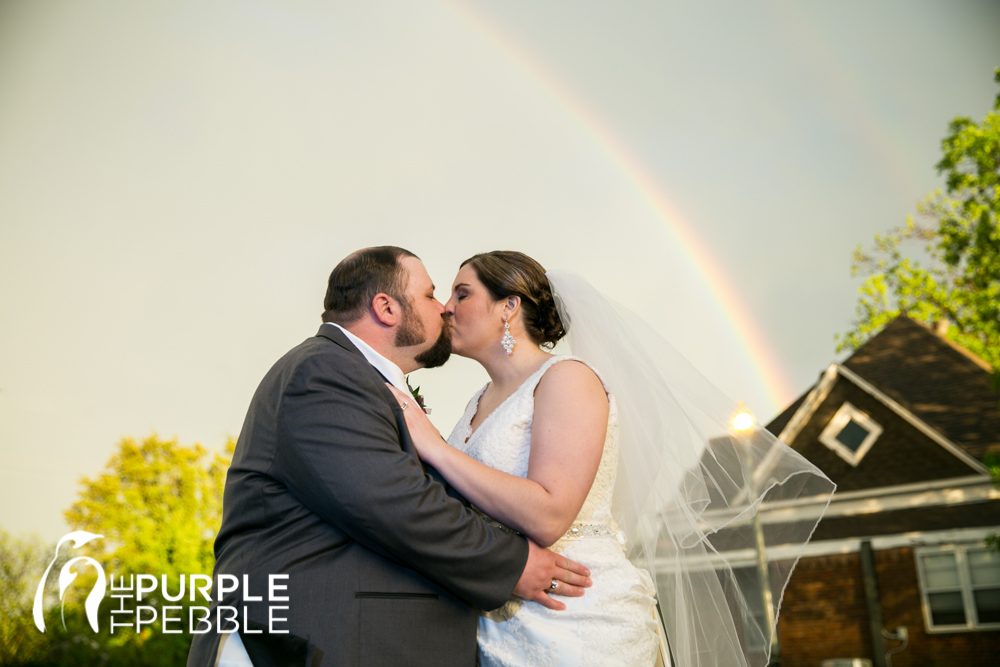 Rainbow Wedding Day Photograph